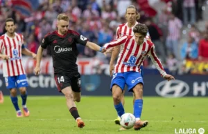 Peque y Giuliano Simeone en el Atlético de Madrid - Sevilla de la temporada fantasy 25 26