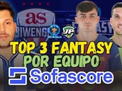 TOP 3 jugadores en SofaScore de cada equipo de LaLiga