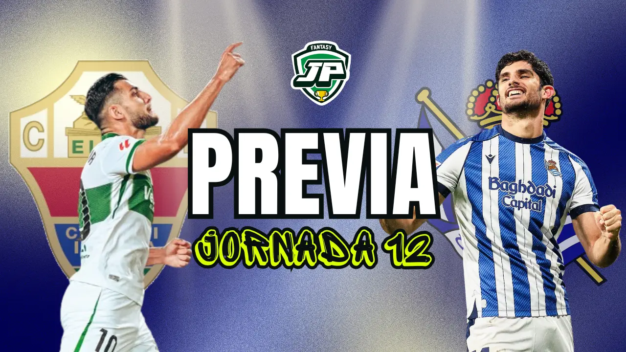 previa jornada 12 Elche CF - Real Sociedad