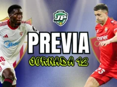 previa jornada 12 Sevilla - Osasuna