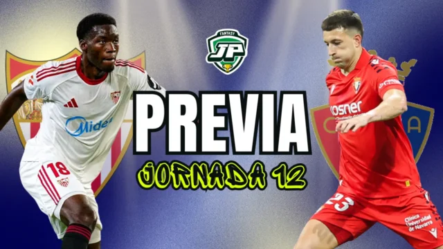 previa jornada 12 Sevilla - Osasuna previa jornada 12 Sevilla - Osasuna