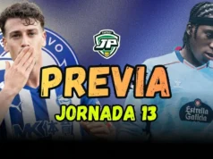 previa jornada 13 Alavés - Celta