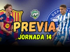 previa jornada 14 FC Barcelona - Deportivo Alavés