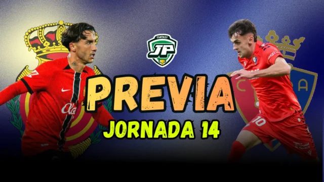 previa jornada 14 RCD Mallorca - CA Osasuna previa jornada 14 RCD Mallorca - CA Osasuna