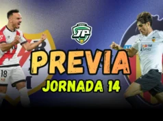 previa jornada 14 Rayo Vallecano - Valencia