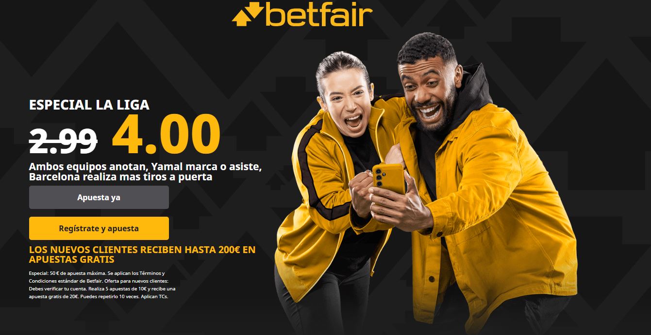 Betfair Supercuota Barcelona vs Atlético