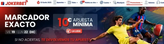 Jokerbet Cashback LaLiga