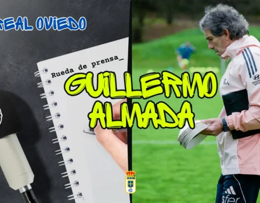 Almada anuncia su marcha y niega problemas con Cazorla Guillermo Almada rueda de prensa Real Oviedo