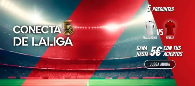 Sportium Conecta5 Real Madrid vs Sevilla