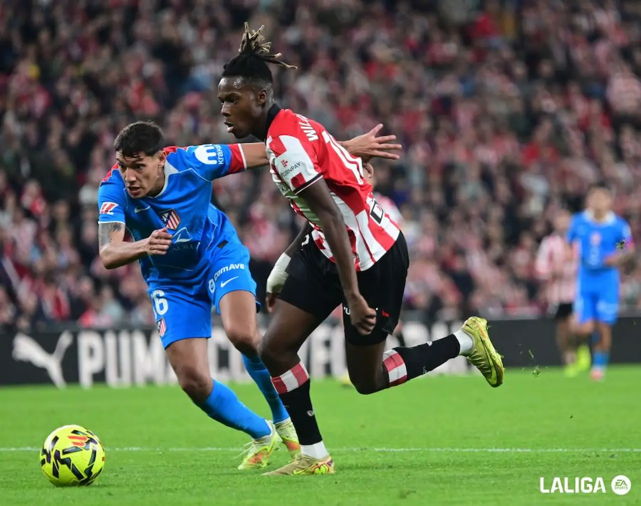 Nahuel Molina y Nico Williams Atlético de Madrid Athletic Fantasy 25 26