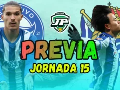 Las claves fantasy del Deportivo Alavés – Real Sociedad: Onces, Lesiones y Apuestas previa jornada 15 Alavés - Real Sociedad