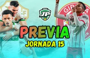 previa jornada 15 Elche - Girona