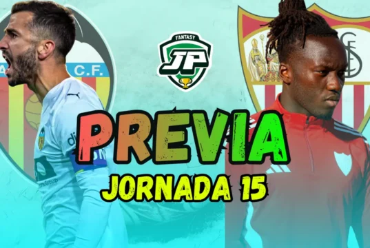 previa jornada 15 Valencia - Sevilla