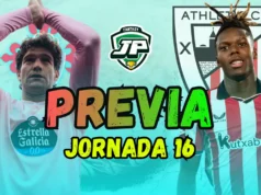 Las claves fantasy del RC Celta – Athletic Club: Onces, Lesiones y Apuestas previa jornada 16 Celta - Athletic