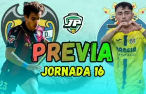 previa jornada 16 Levante - Villarreal