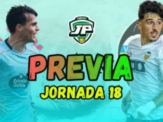 Las claves fantasy del RC Celta – Valencia CF: Onces, Lesiones y Apuestas previa jornada 18 celta - valencia