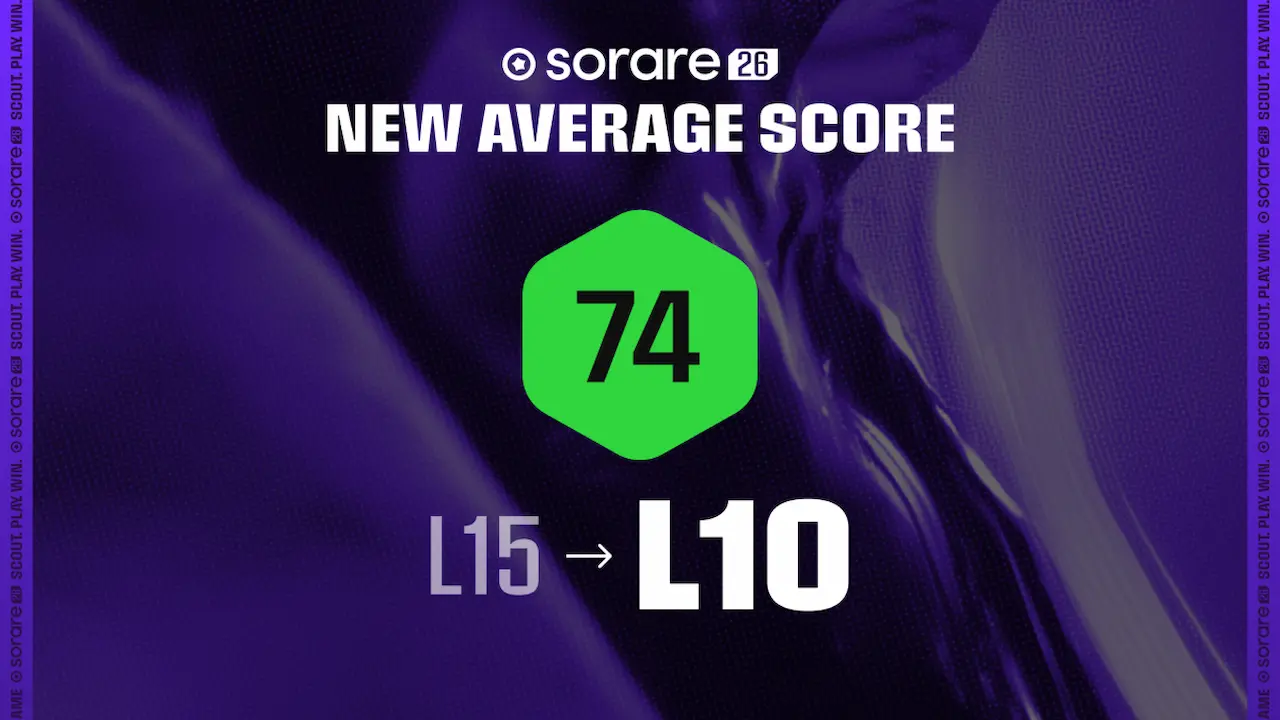 sorare new average score l10 (1)