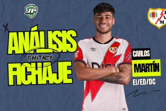 Análisis Fantasy Carlos Martín Rayo Vallecano