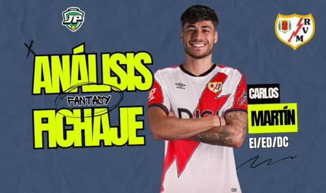 Análisis Fantasy Carlos Martín Rayo Vallecano Análisis Fantasy Carlos Martín Rayo Vallecano