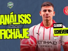 Claudio Echeverri llega a Girona para ser importante, ¿será titular? Análisis Fantasy fichaje Claudio Echeverri
