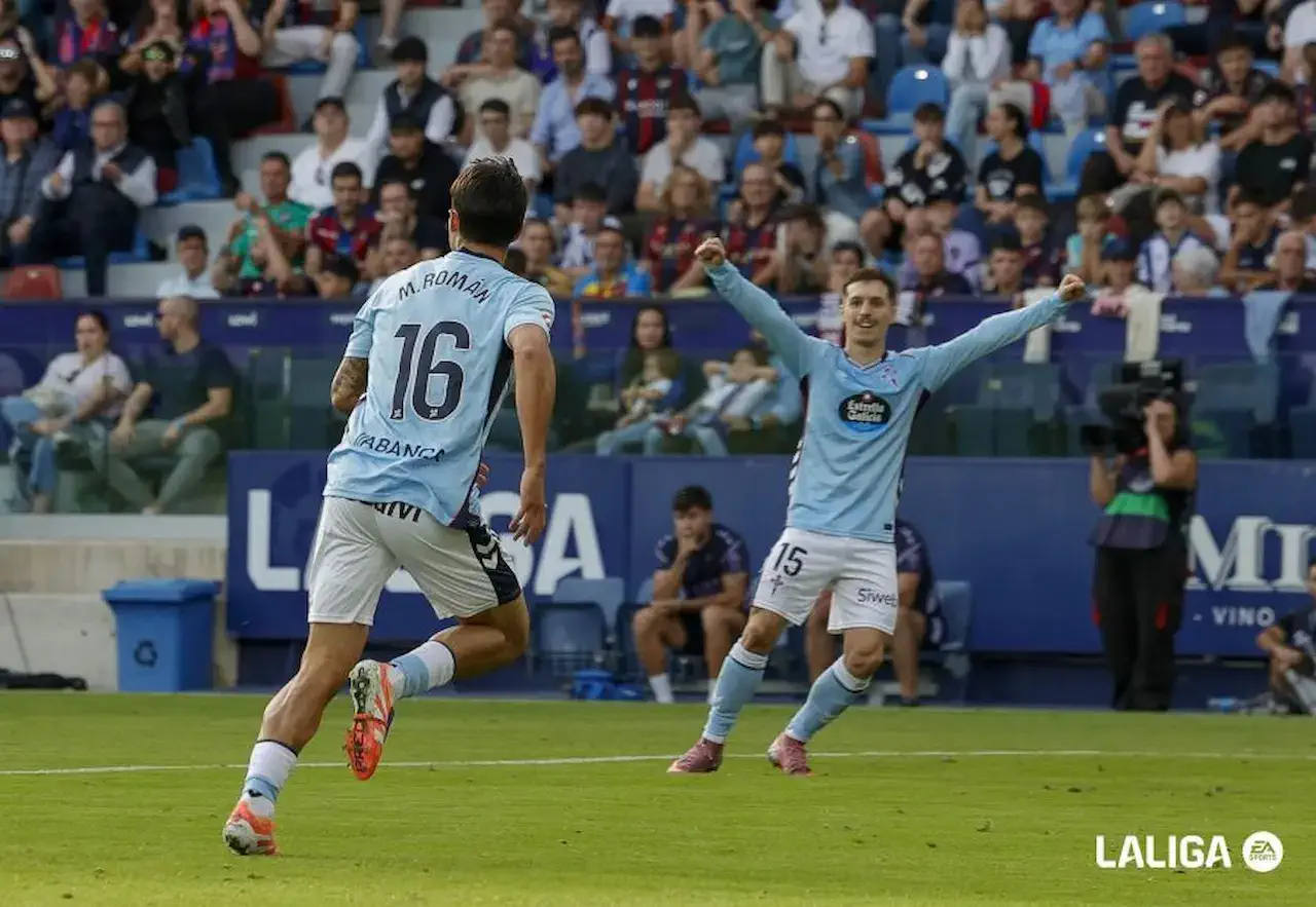Miguel Román y Bryan Zaragoza Celta de Vigo
