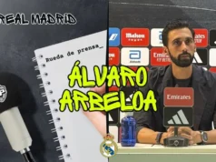 Arbeloa confirma la titularidad de Carvajal y deja en duda a Vinicius Rueda de Prensa Álvaro Arbeloa Real Madrid