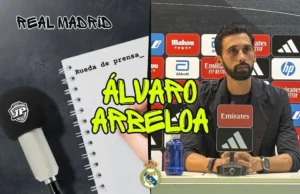 Rueda de Prensa Álvaro Arbeloa Real Madrid
