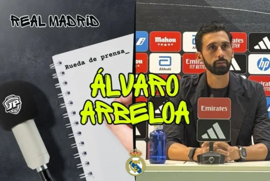 Rueda de Prensa Álvaro Arbeloa Real Madrid