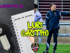Luis Castro confirma la baja de Víctor García y deja en duda a Toljan Rueda de Prensa Luis Castro Levante UD
