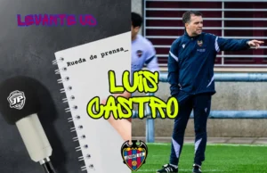 Rueda de Prensa Luis Castro Levante UD