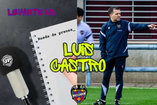 Rueda de Prensa Luis Castro Levante UD