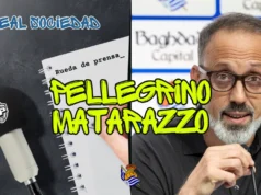 Matarazzo, sobre las bajas de Guedes y Wesley y el rendimiento de Kubo Rueda de Prensa Pellegrino Matarazzo Real Sociedad