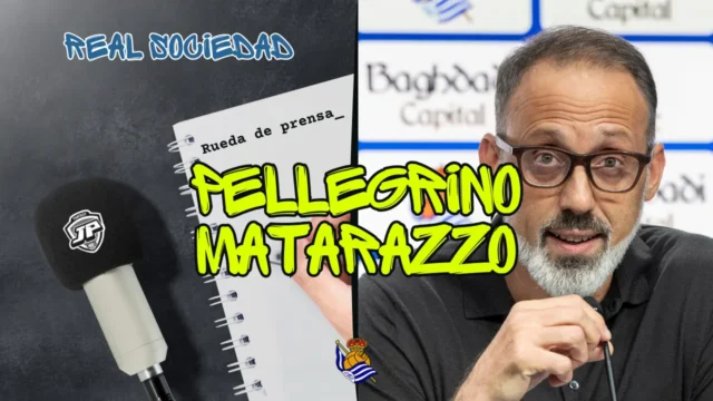 Rueda de Prensa Pellegrino Matarazzo Real Sociedad