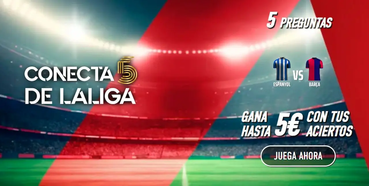 Sportium Conecta 5 Espanyol vs Barcelona