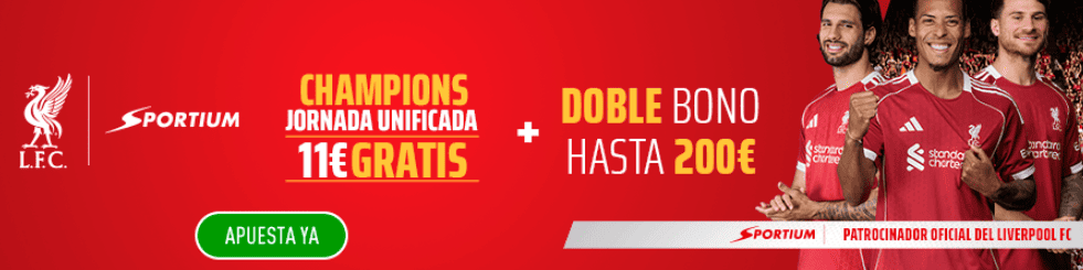 apostar gratis champions sportium