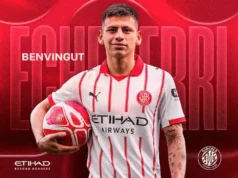 Oficial: El Girona FC hace oficial la llegada de Echeverri Echeverri Girona anuncio