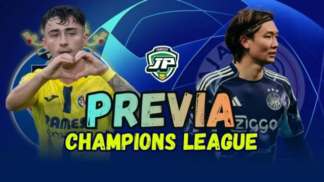 Previa Champions League y alineación probable Villarreal vs Ajax