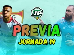 Las claves fantasy del Sevilla FC – RC Celta: Onces, Lesiones y Apuestas previa jornada 19 sevilla - celta