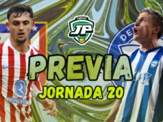 Las claves fantasy del Atlético de Madrid – Deportivo Alavés: Onces, Lesiones y Apuestas previa jornada 20 atlético - alavés