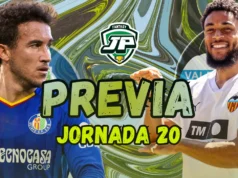 previa jornada 20 getafe - valencia