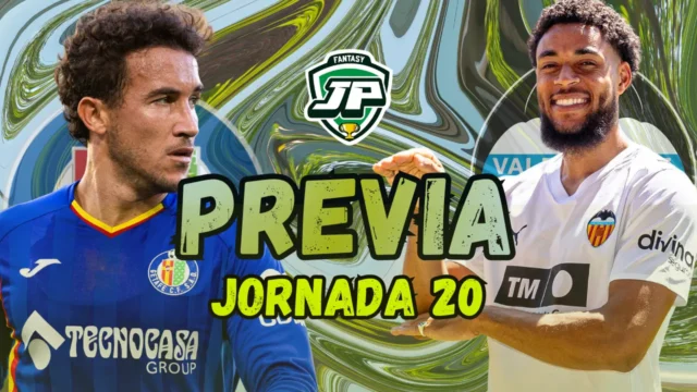 previa jornada 20 getafe - valencia