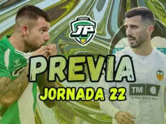 Las claves fantasy del Real Betis – Valencia CF: Onces, Lesiones y Apuestas previa jornada 22 Betis - Valencia