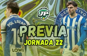 previa jornada 22 Espanyol - Alavés