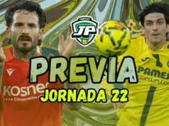 previa jornada 22 Osasuna - Villarreal