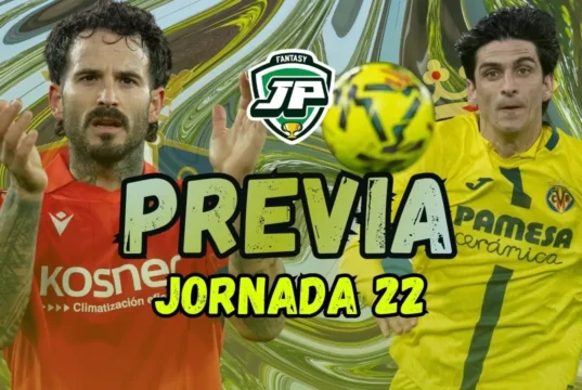previa jornada 22 Osasuna - Villarreal