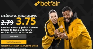 Betfair Supercuota Atlético - Barcelona