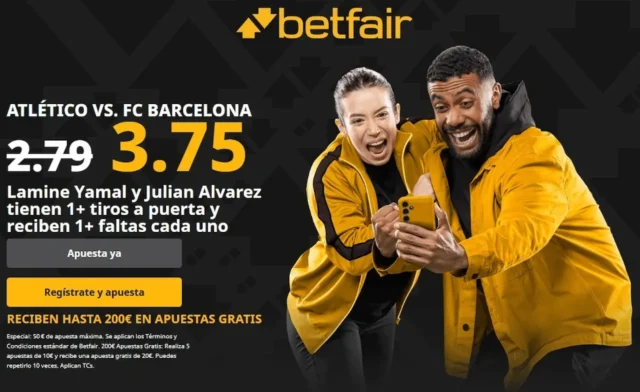 Betfair Supercuota Atlético - Barcelona