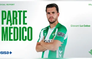 Lo Celso Betis parte médico fantasy