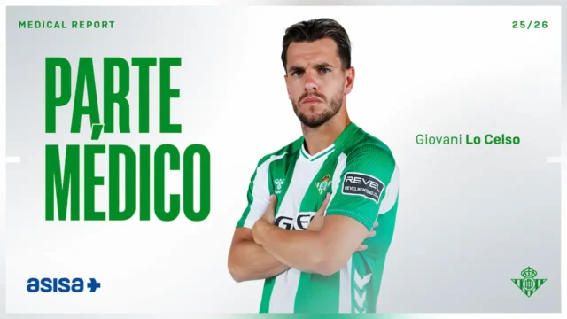 Lo Celso Betis parte médico fantasy Lo Celso Betis parte médico fantasy
