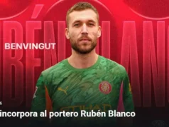 Oficial: Rubén Blanco, nuevo portero del Girona FC Rubén Blanco Girona FC fantasy